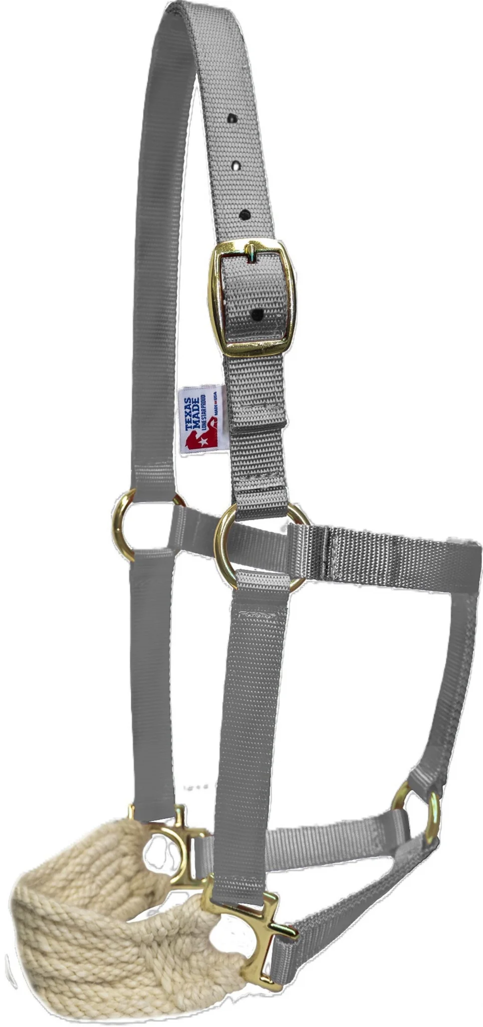 Mustang Nylon Halter with Mohair Bronc Nose - Image 7
