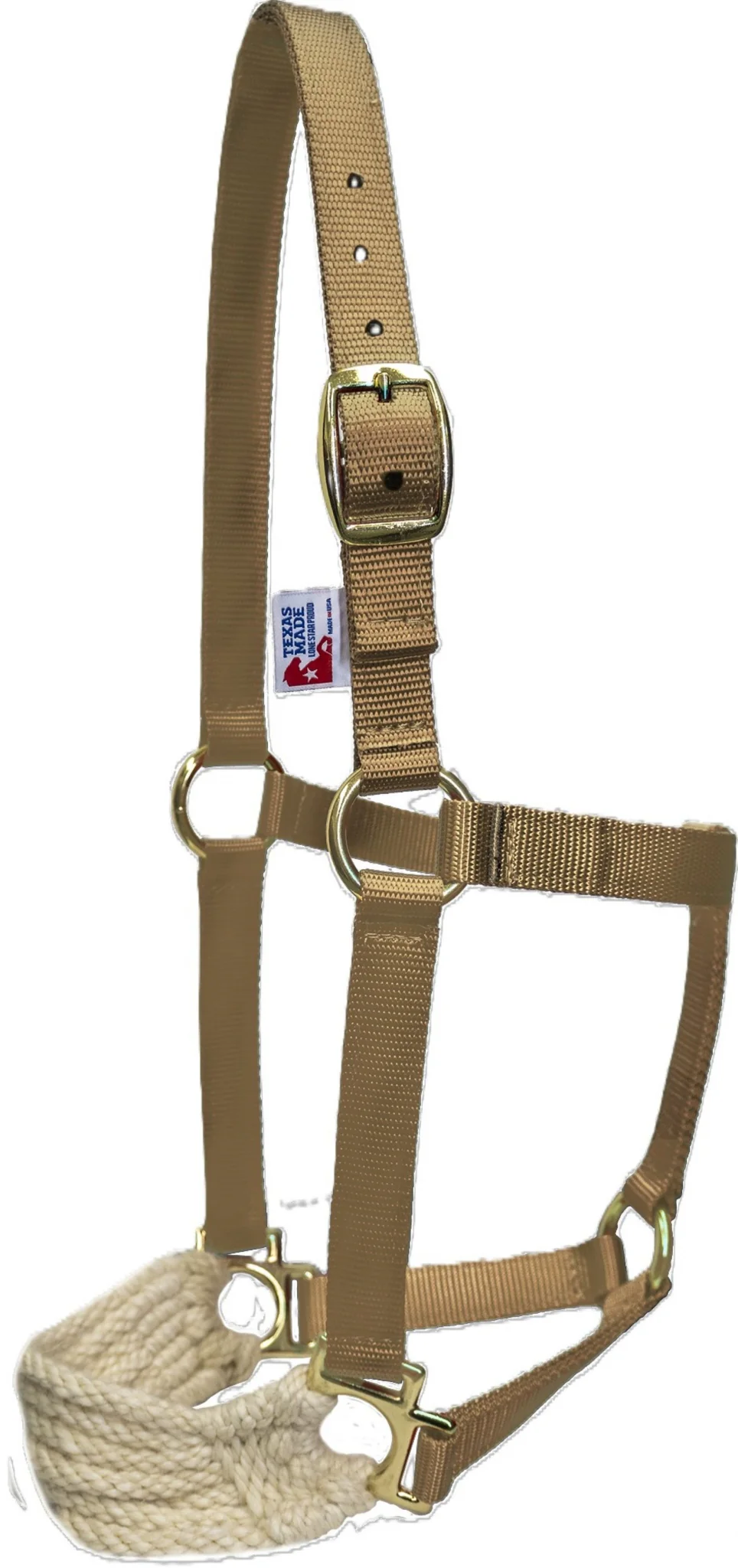 Mustang Nylon Halter with Mohair Bronc Nose - Image 8