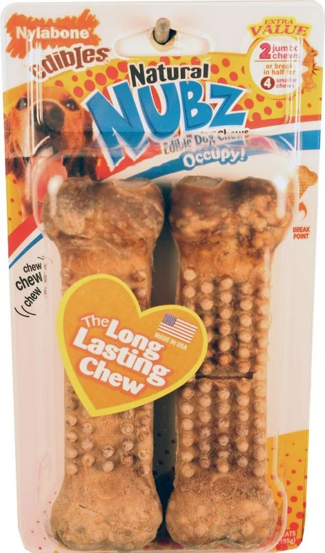 Nylabone Nubz Chicken Flavor SM 4 count - Image 3
