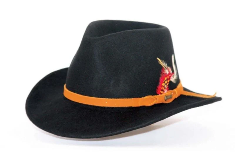 Outback Tassy Crushers Randwick Hat Large Black - Image 5