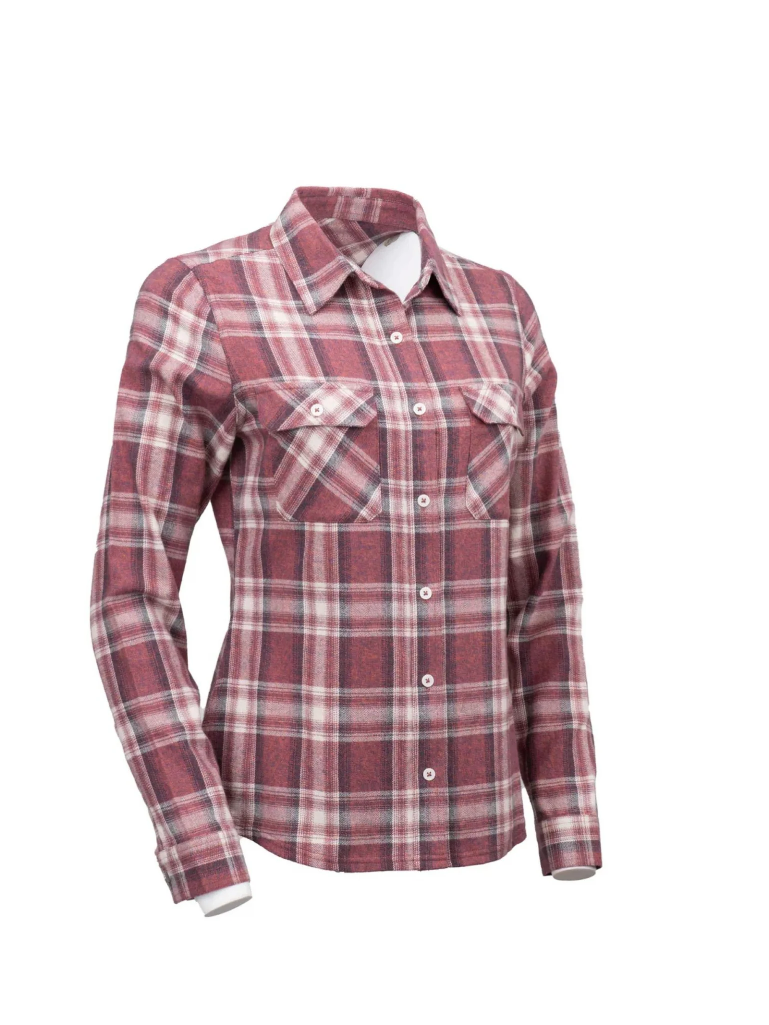 Outback Trading Ladies Cotton Plaid Outback Shirt - Image 10