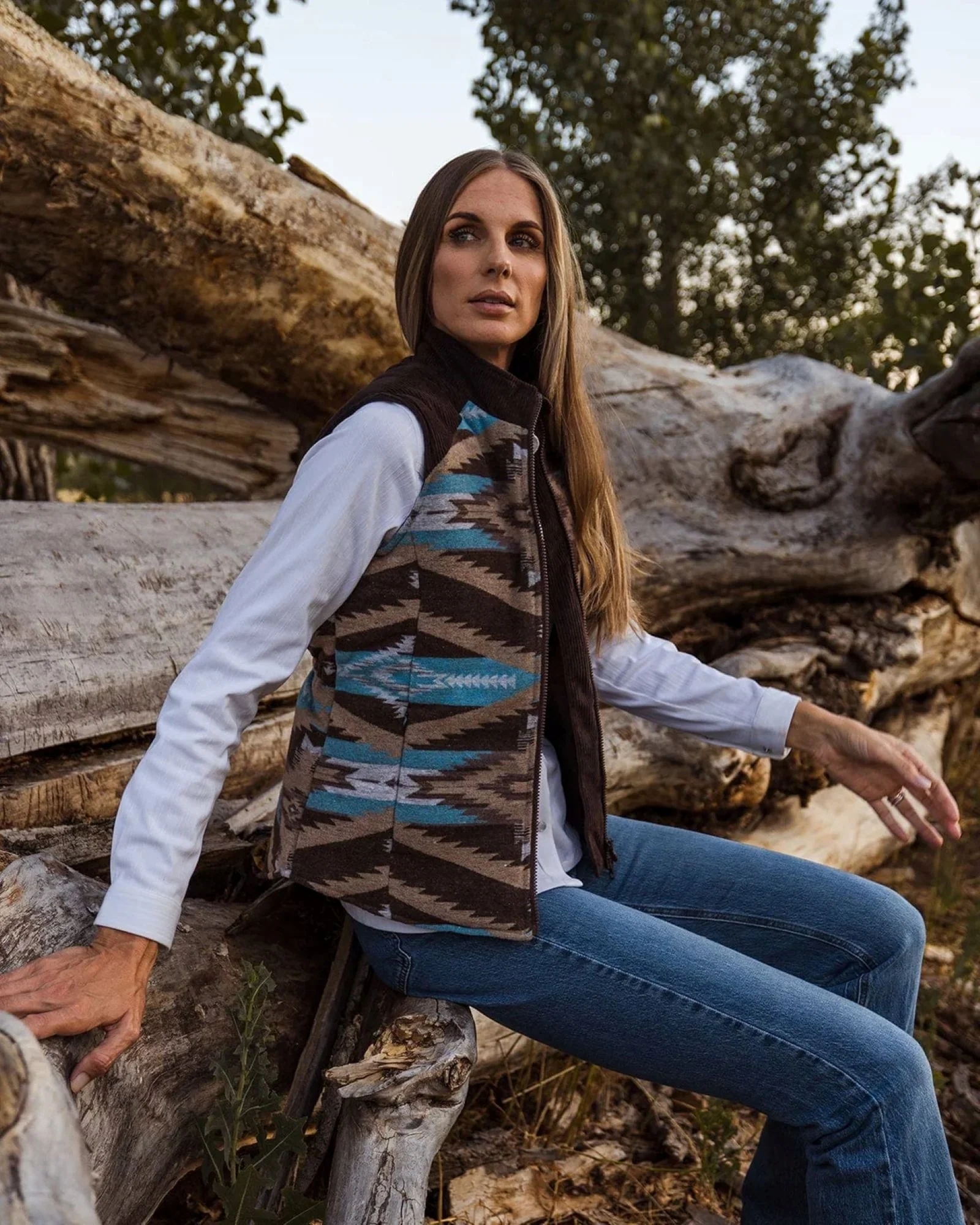 Outback Trading Ladies Maybelle Vest - Image 4