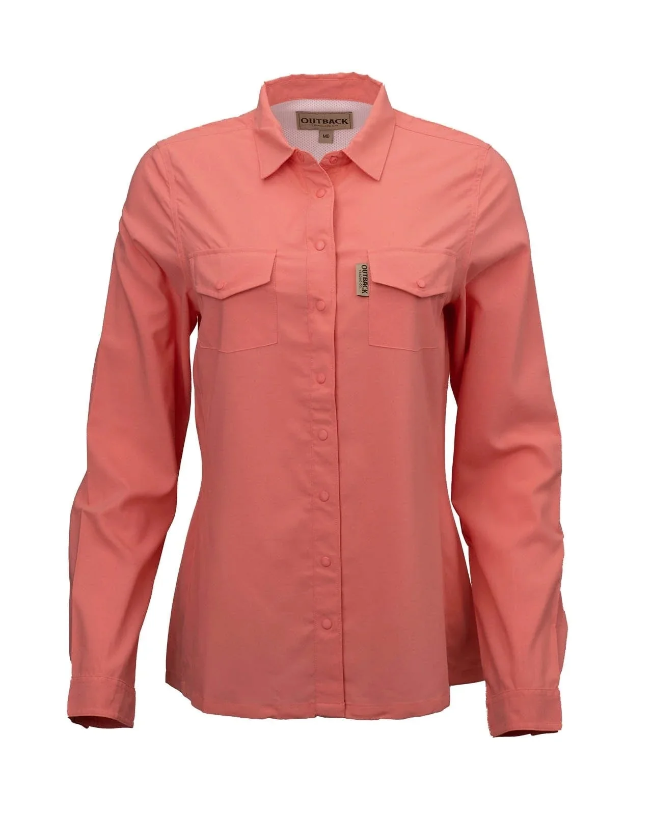 Outback Trading Ladies Sierra Snap Bamboo Shirt - Image 2