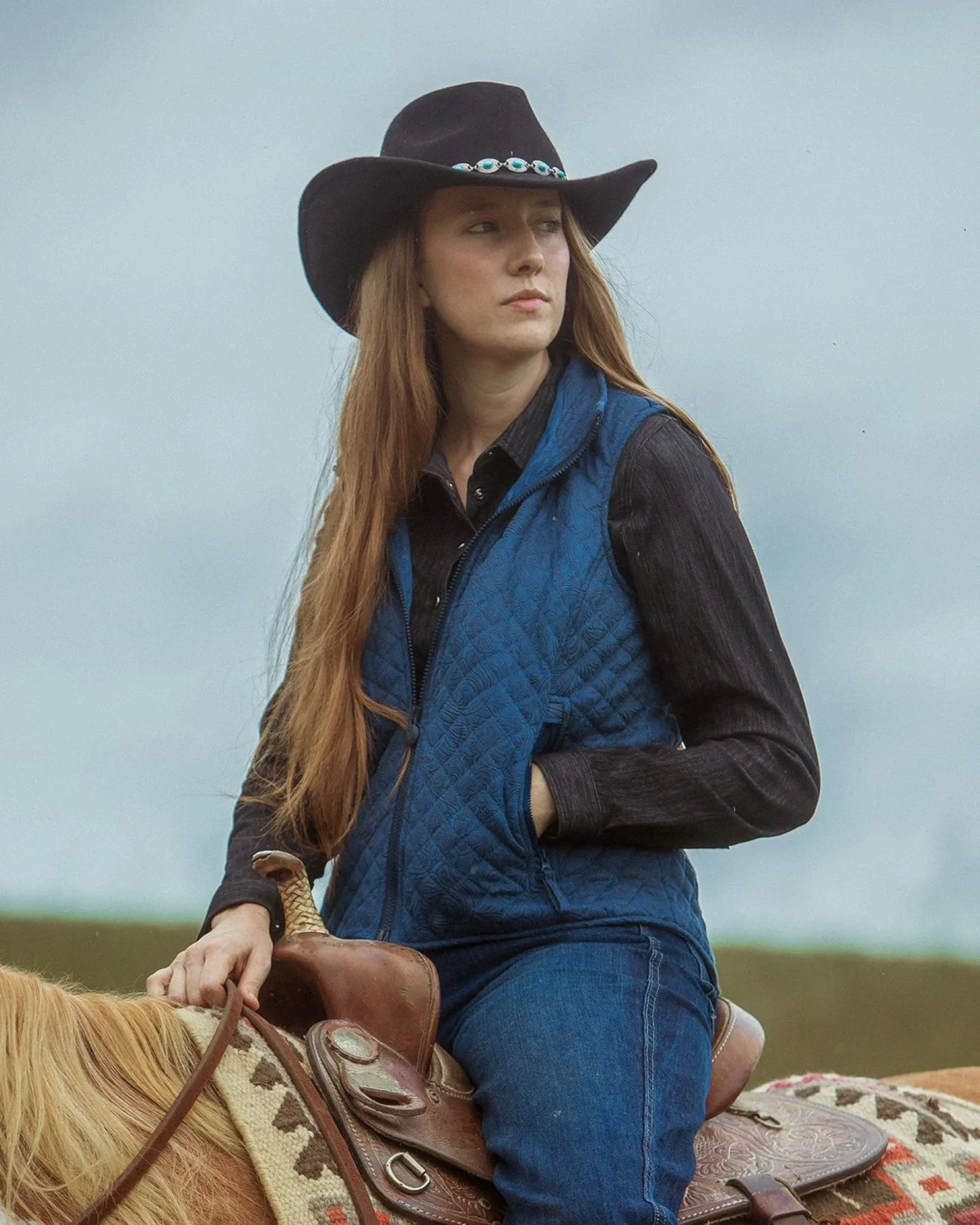 Outback Trading Ladies Wilona Vest - Image 4