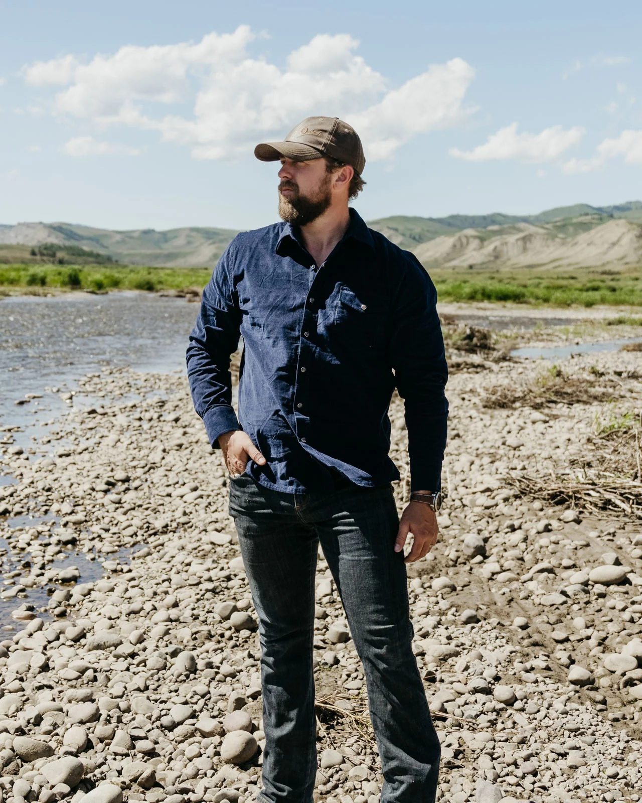 Outback Trading Mens Bryce Cotton Western Shirt - Image 9