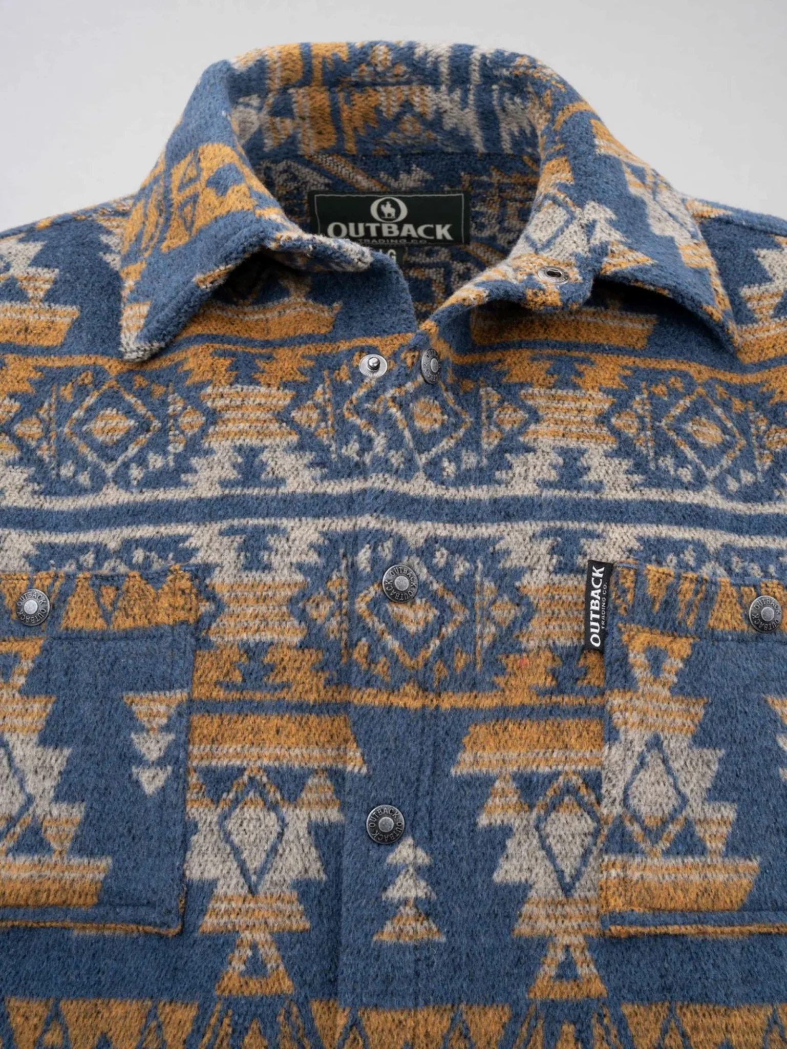 Outback Trading Mens Hudson Shirt Jacket - Image 8