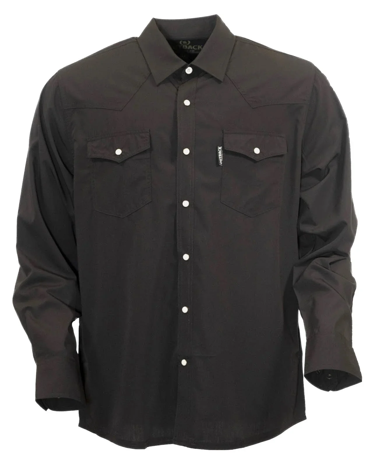 Outback Trading Mens Moab Western Snap Bamboo Shirt