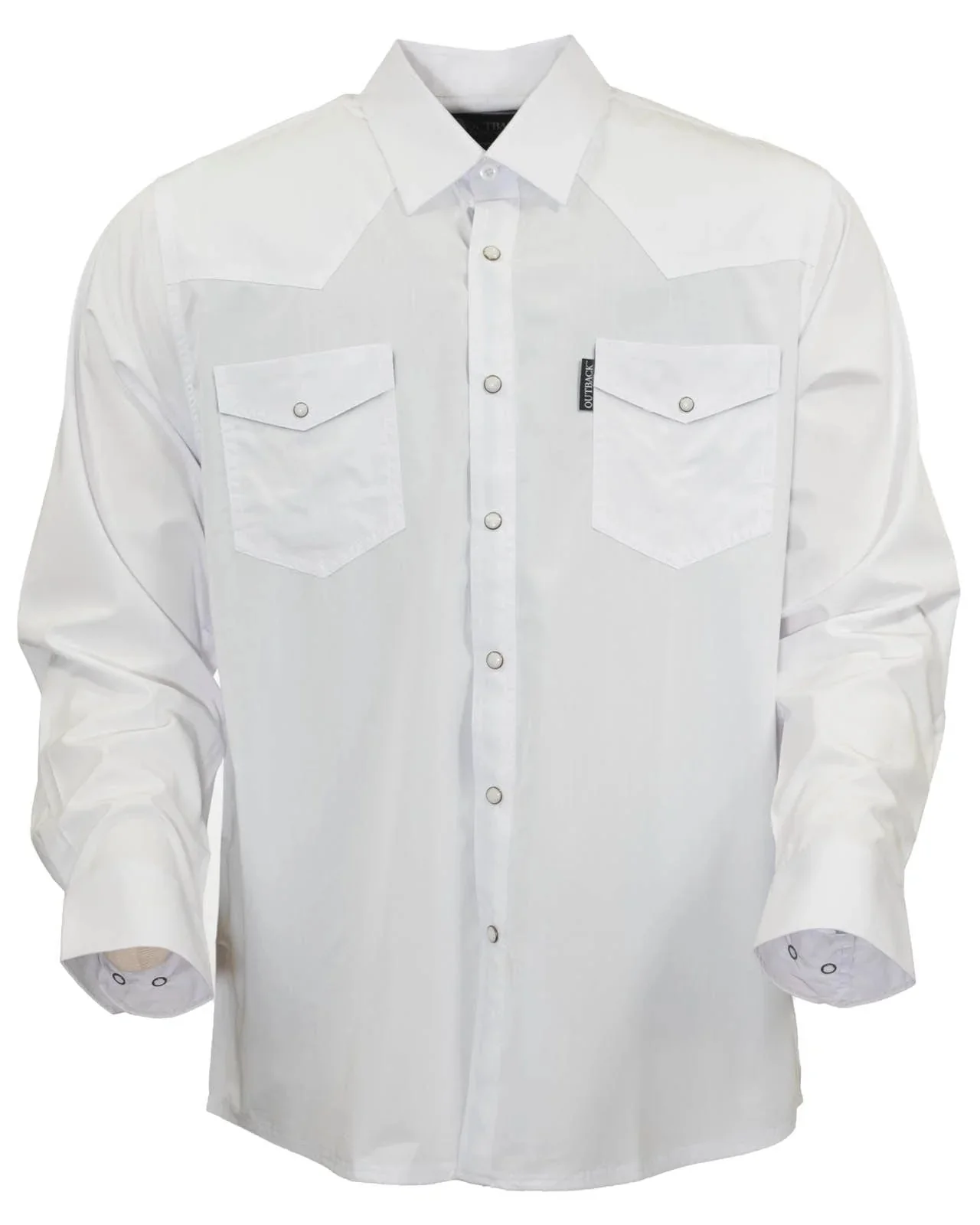 Outback Trading Mens Moab Western Snap Bamboo Shirt - Image 6
