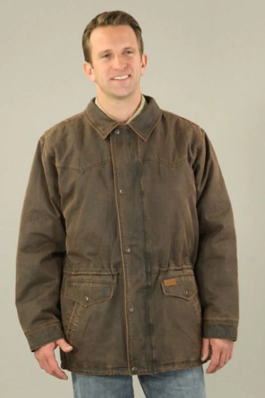 Outback Mens Ranchers Jacket XXX-Large Brown - Image 2