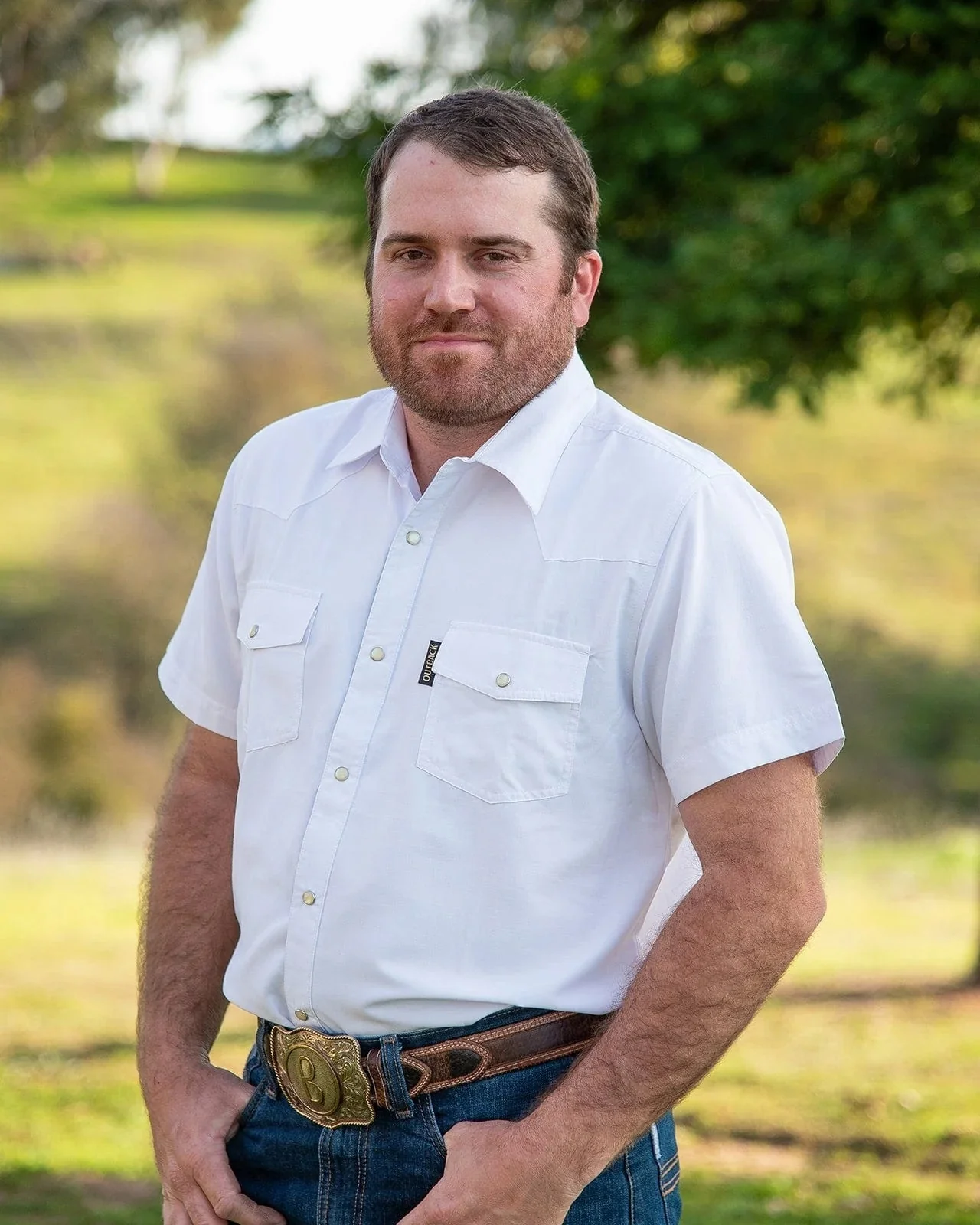 Outback Trading Mens Short Sleeve Moab Western Snap Bamboo Shirt - Image 11
