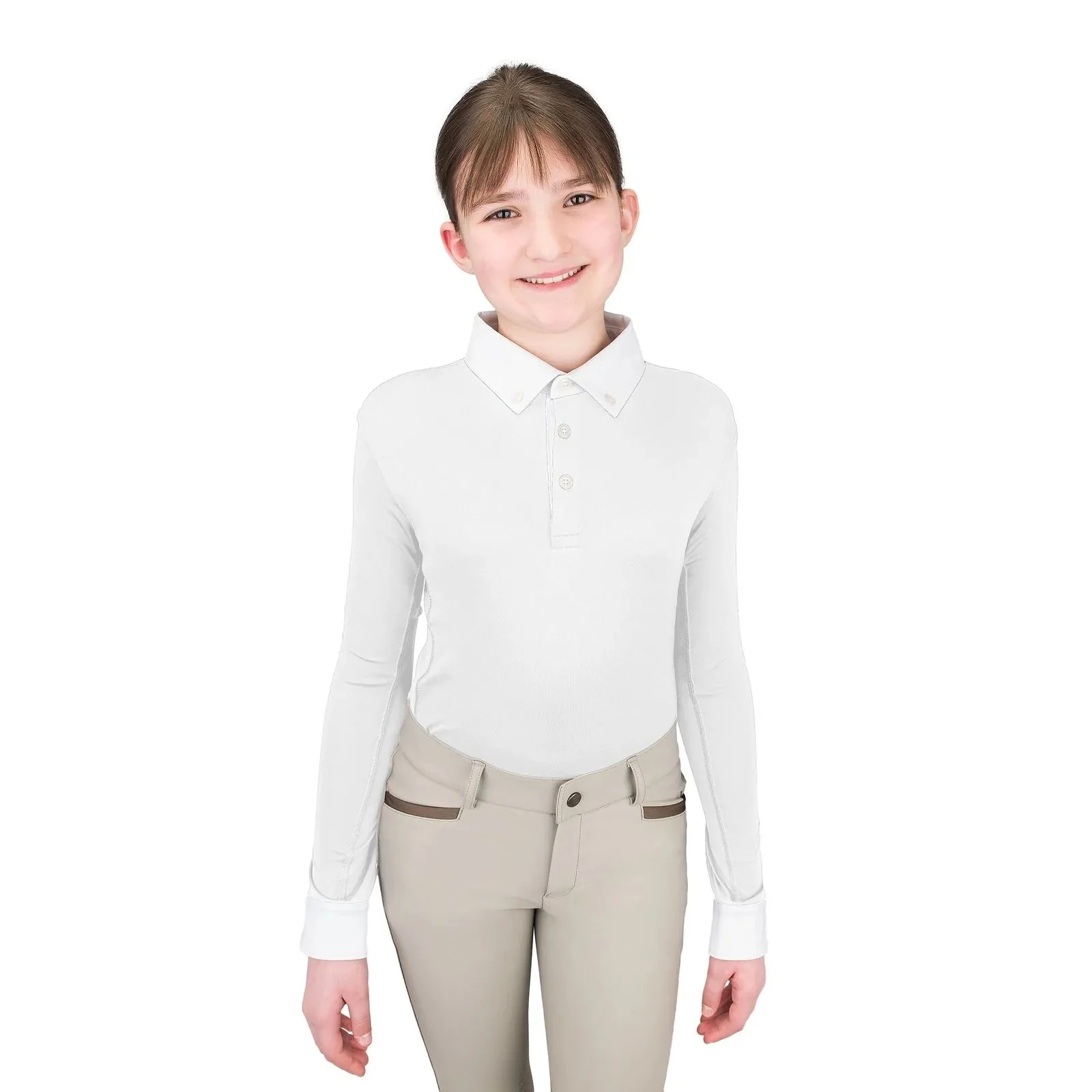 Ovation Childs Classic LS Polo Show Shirt - Image 2