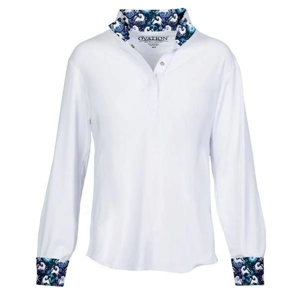Ovation Ellie Child LS Show Shirt