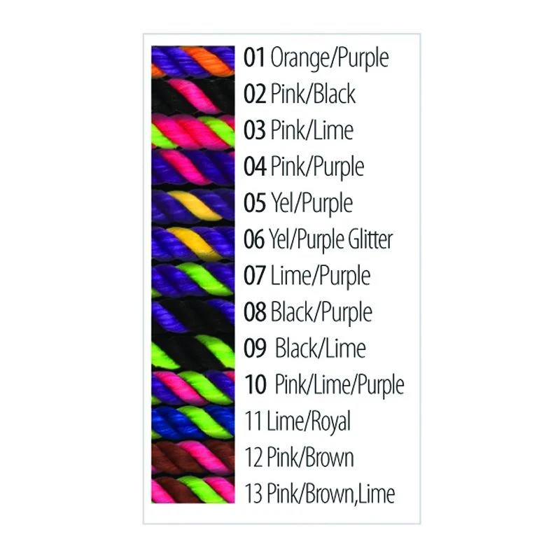 Perrifts Neon Colored Lead 6Ft Turquoise Pink - Image 12