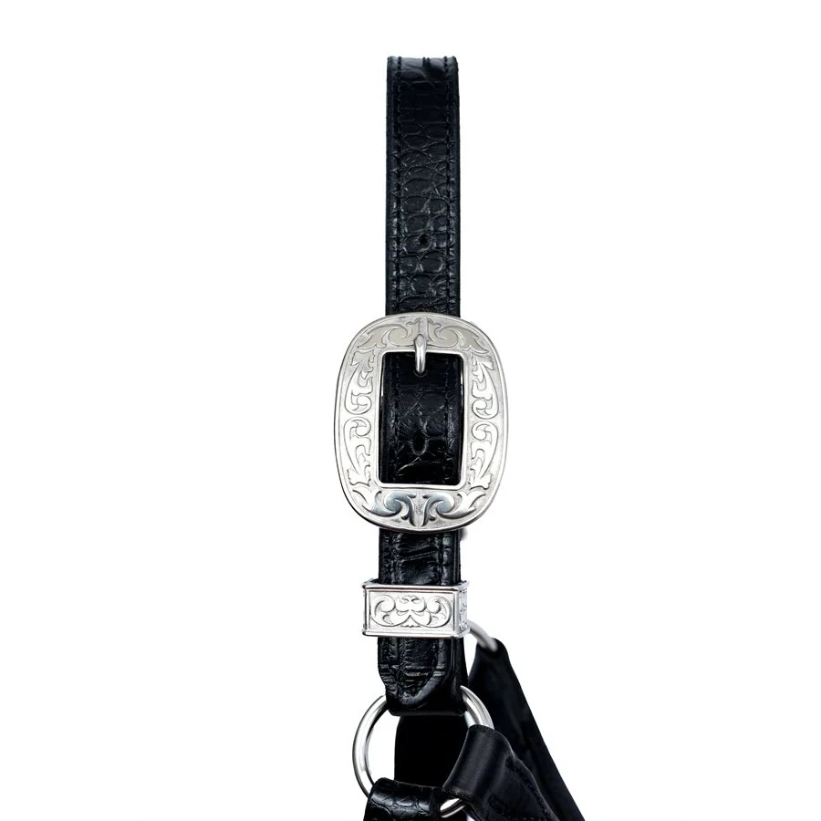 Perri's 1" Buckles/Keepers for Croc Embossed Show Halter - Image 2