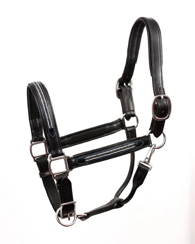 Perris Multi Bling Padded Halter
