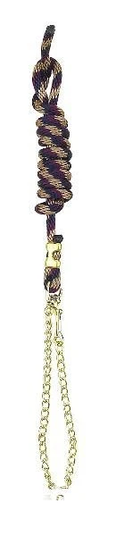 Perris Poly Nylon Lead With 30 Chain 8ft Brn - Image 5