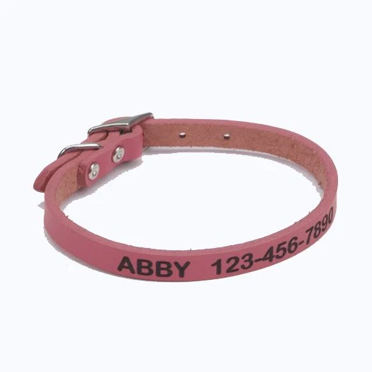 Personalized Leather Dog Collar - Image 5