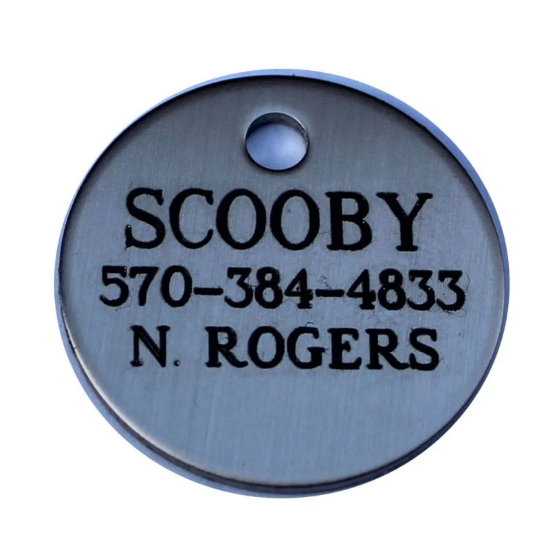Personalized Round Halter/Bridle/Pet Tag - Image 4