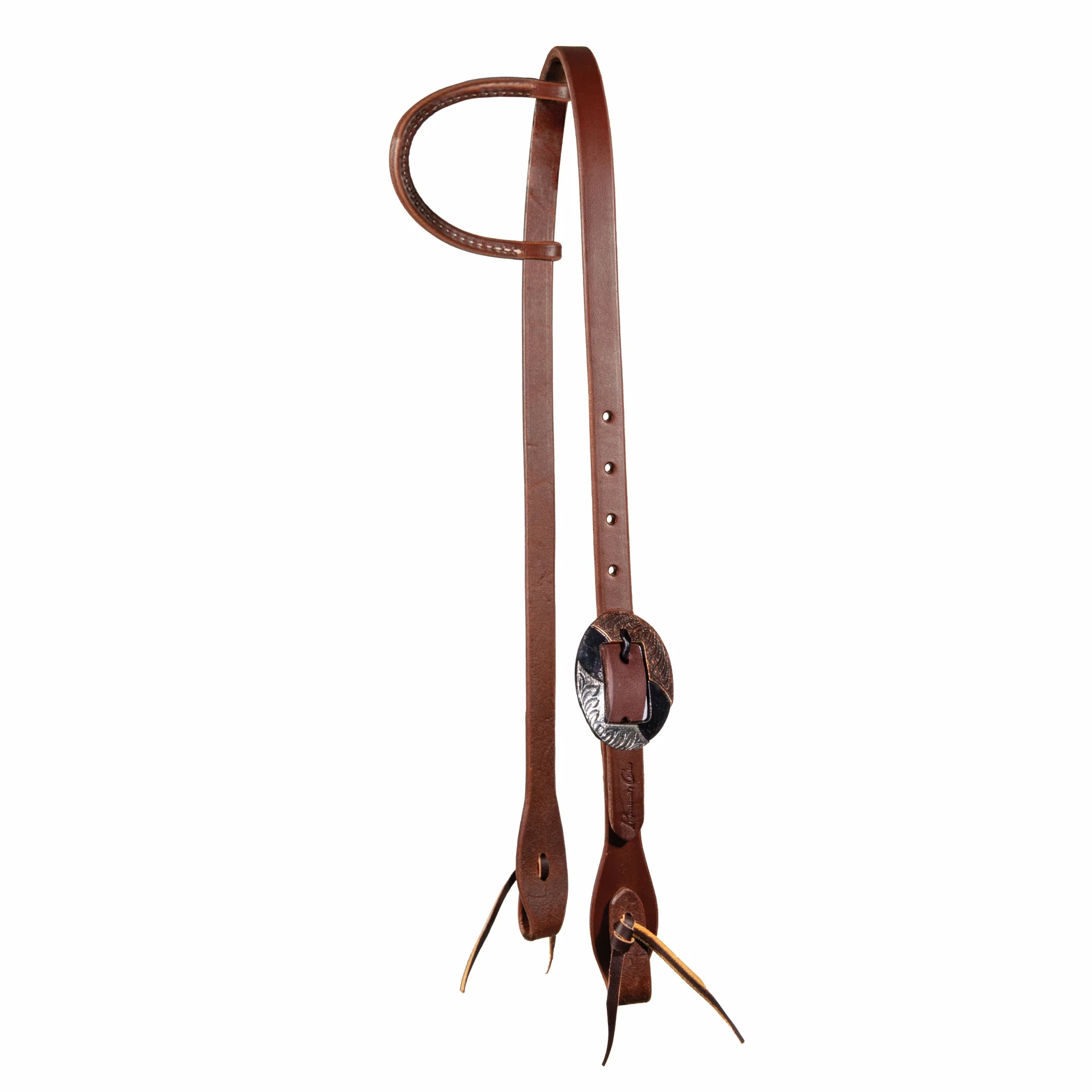 Professionals Choice Ranch 3/4" Rolled One Ear Headstall