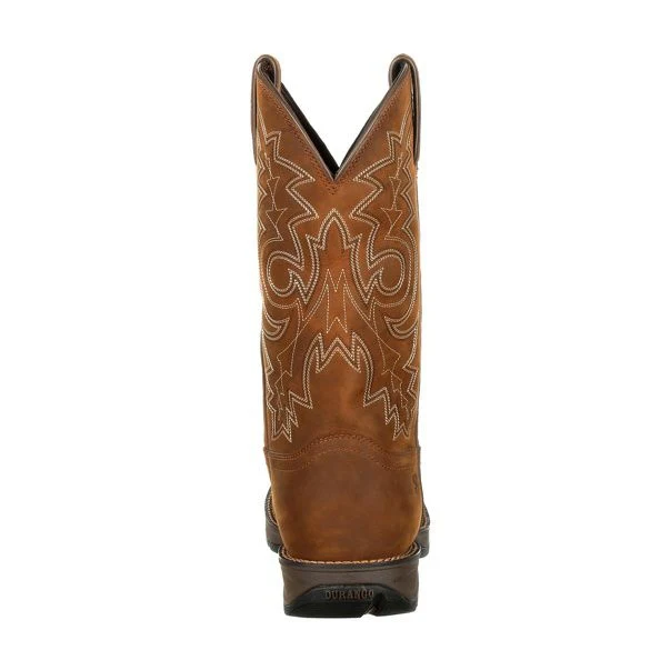 Rebel Durango Mens WP Rnd Toe Coyote Boots - Image 3