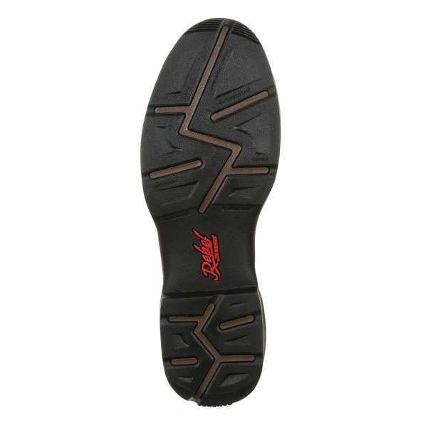 Rebel Durango Mens WP Rnd Toe Coyote Boots - Image 6