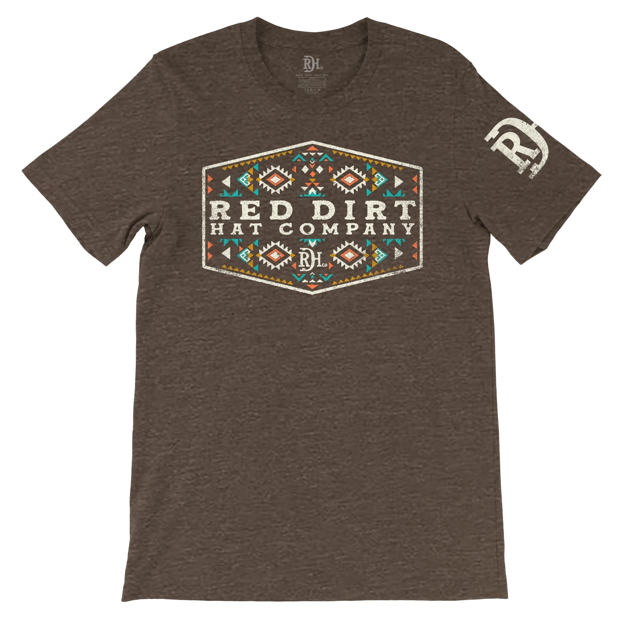 Red Dirt Hat Co Cowboy Aztec T-Shirt