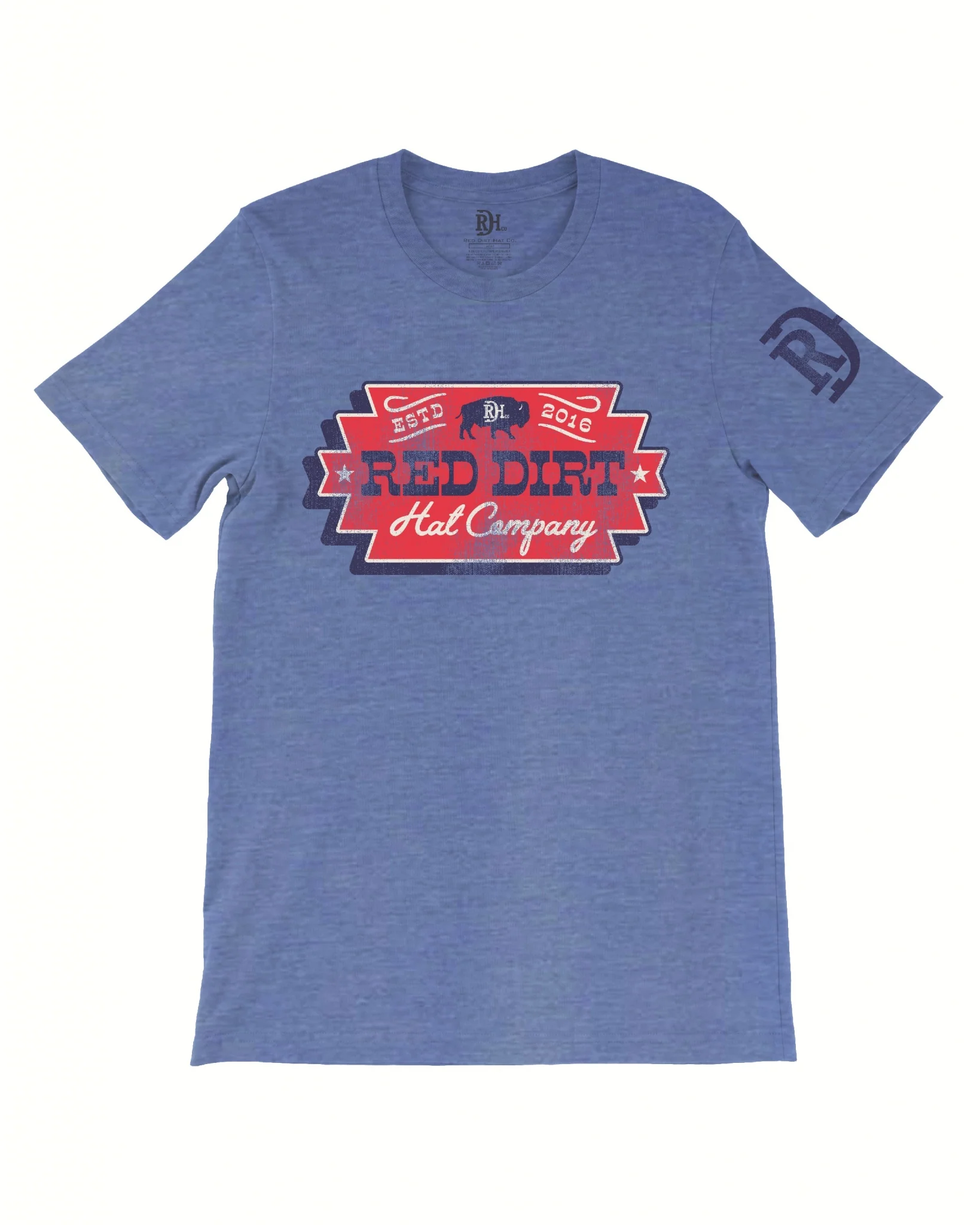 Red Dirt Hat Co Triple Square T-Shirt