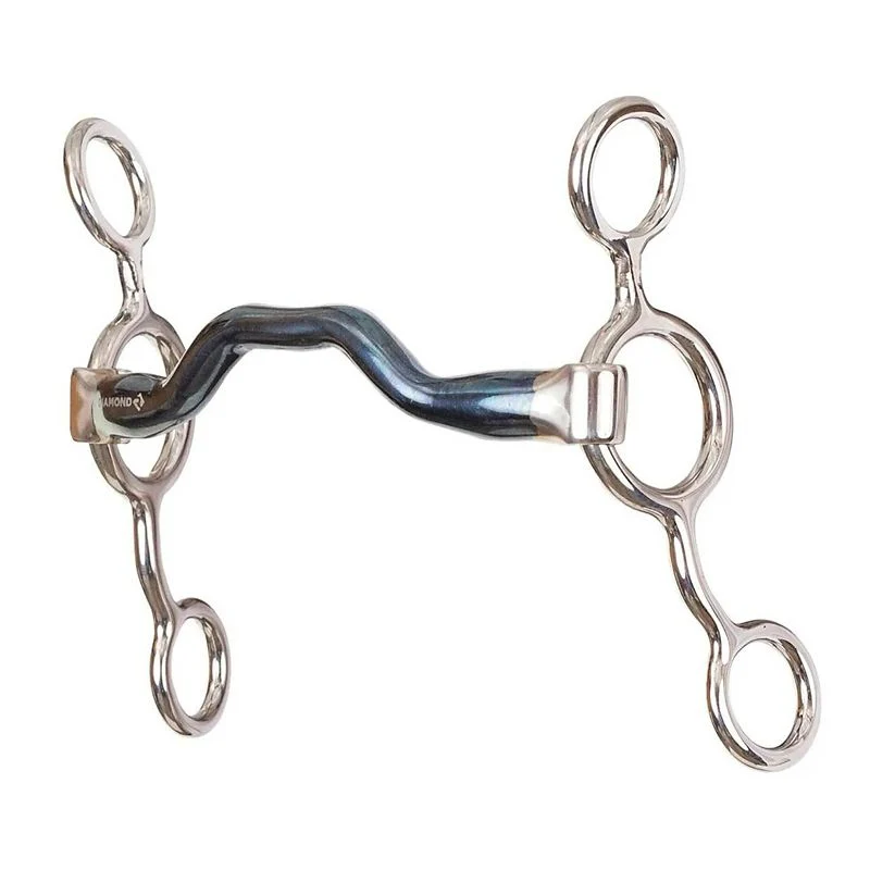 Reinsman Diamond R Jr Cowhorse Solid Low Port Bit