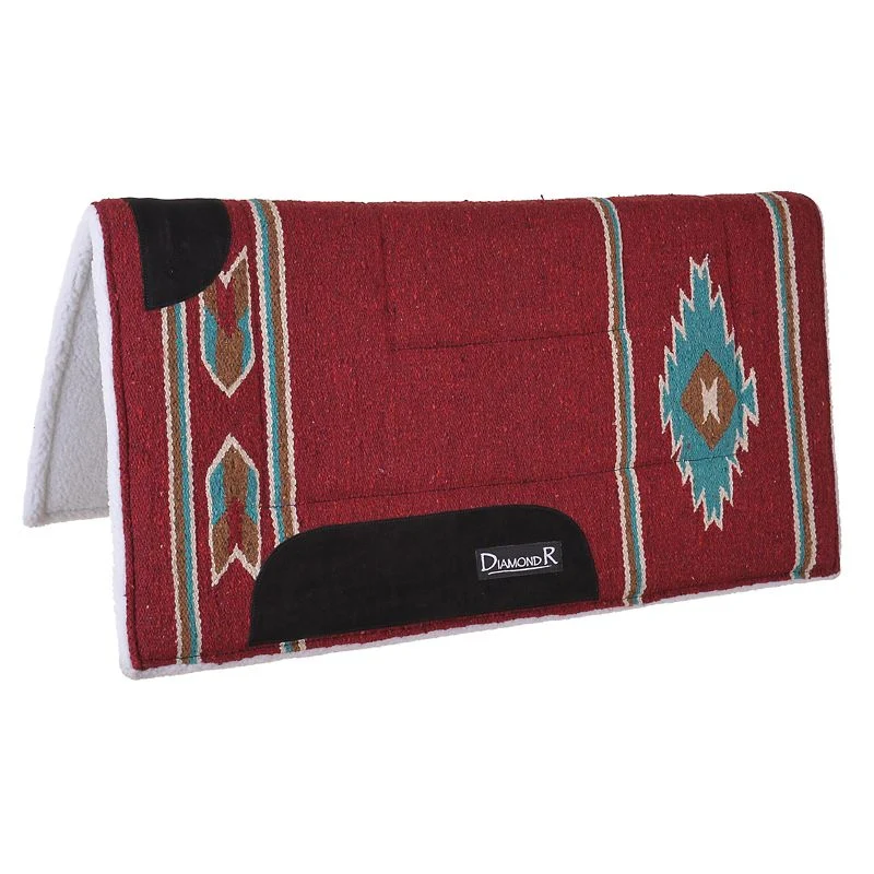 Diamond R Square Fleece Lined Pad - Image 2