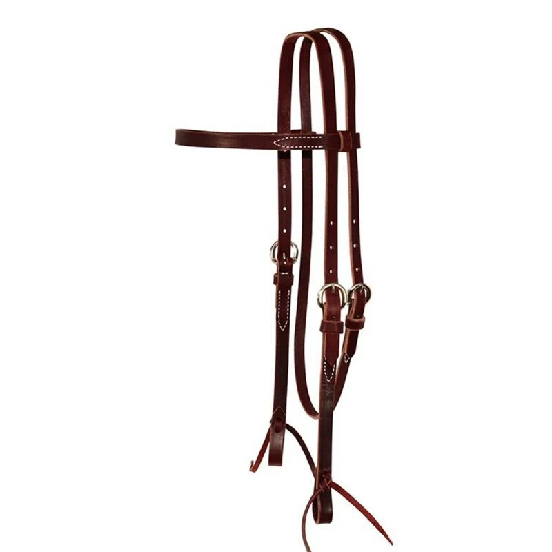 Circle Y Latigo Single Ply 5/8in Headstall