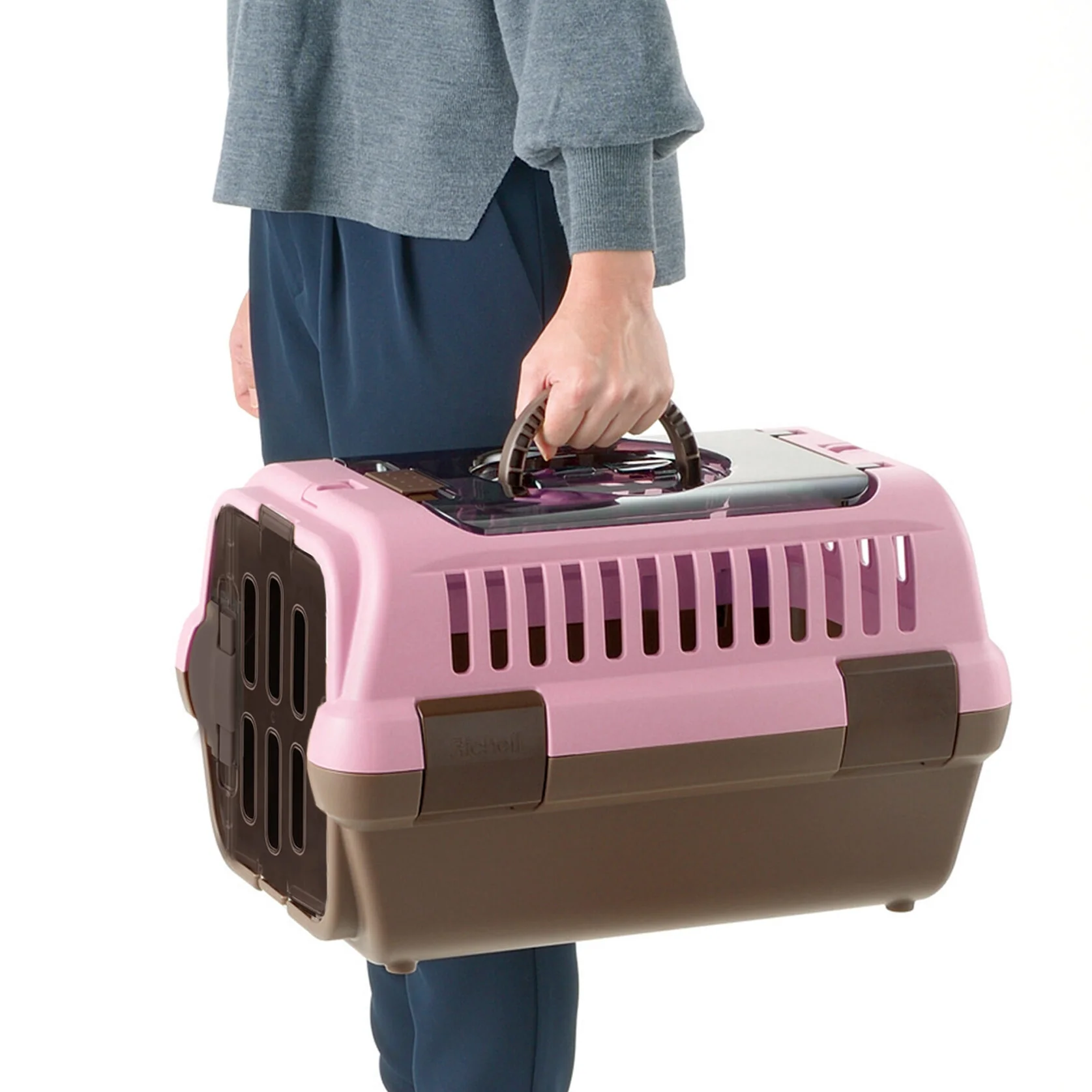 Richell Double Door Pet Carrier II - Image 6