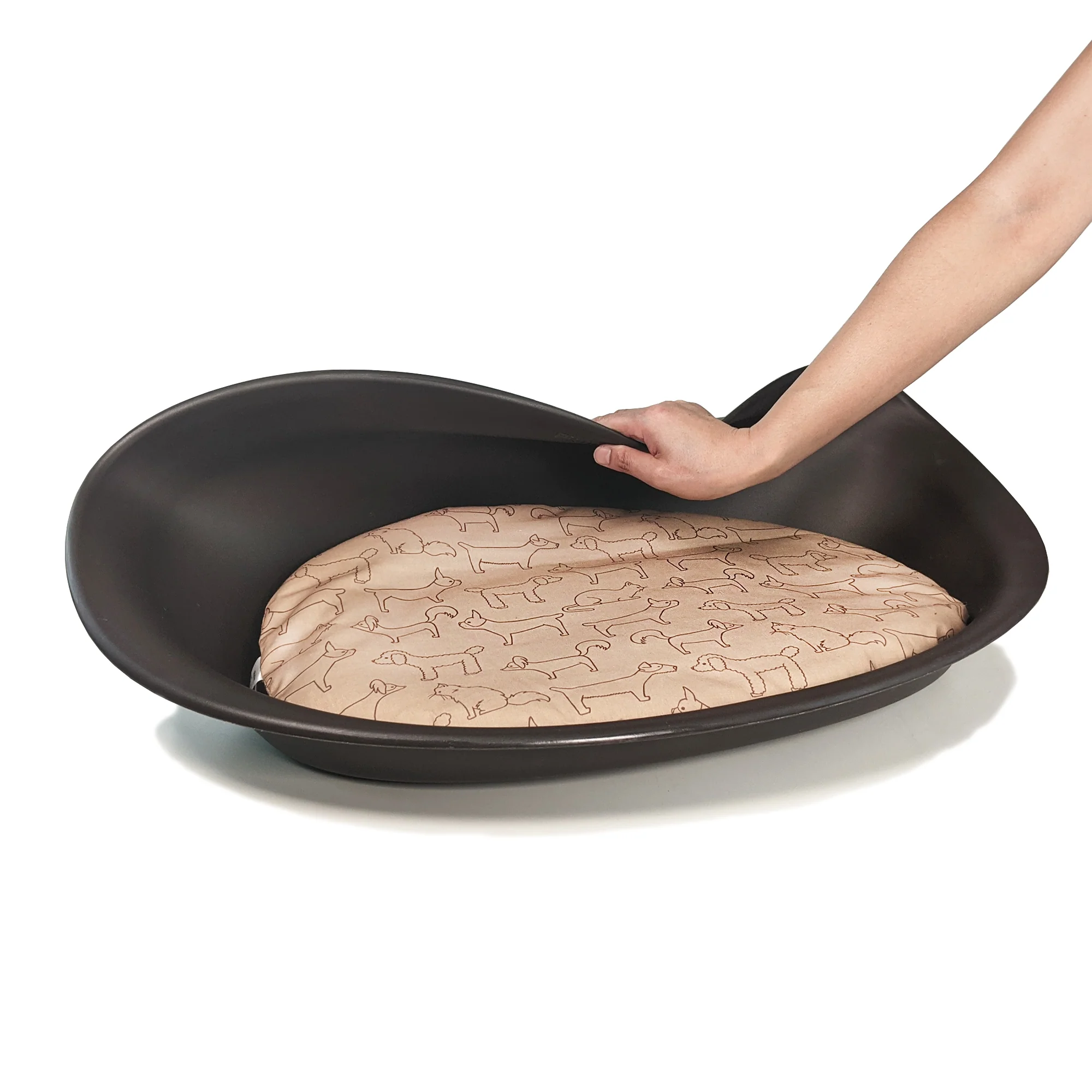Richell Oval Plastic Pet Bed - Image 8