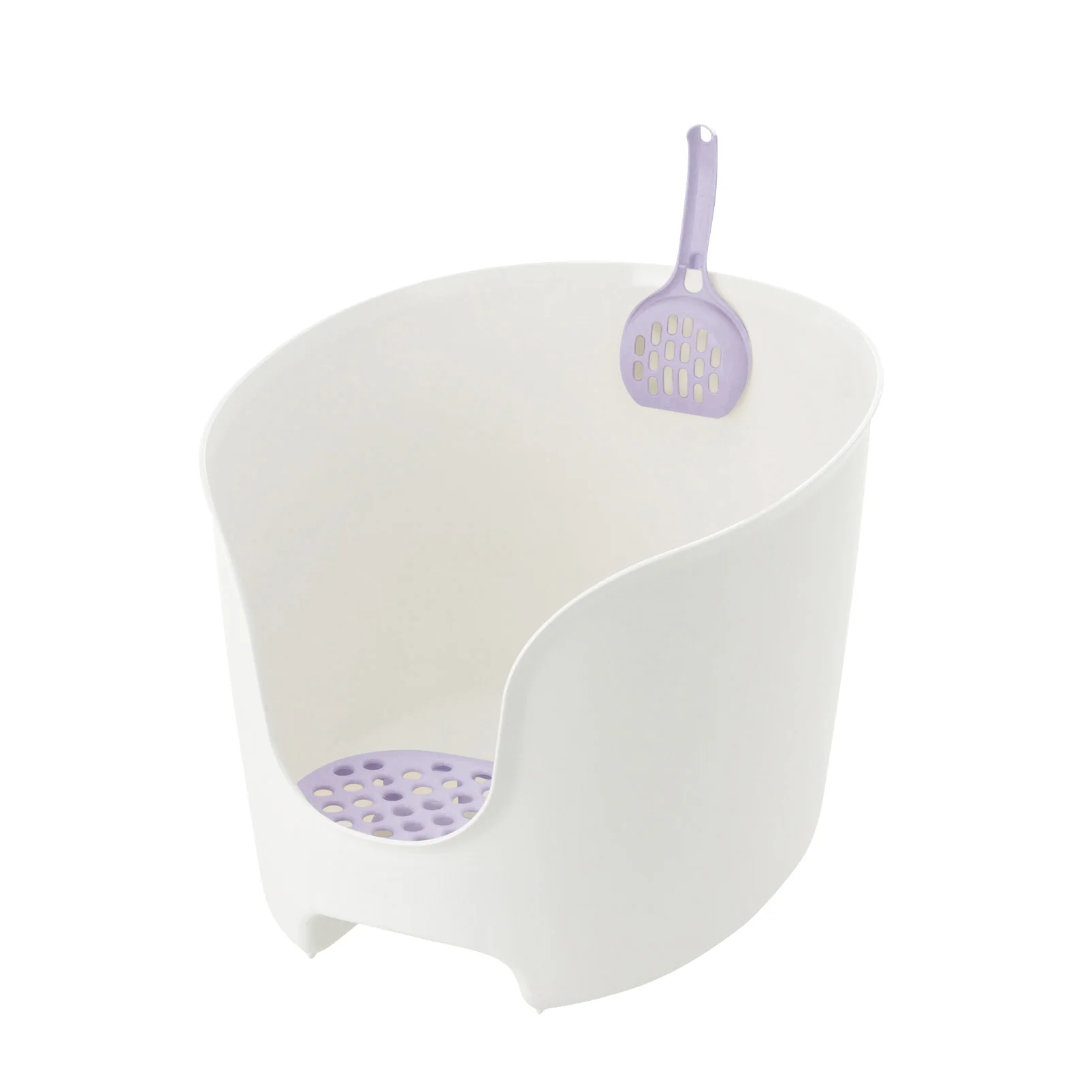 Richell PAW TRAX High Wall Cat Litter Box - Image 6