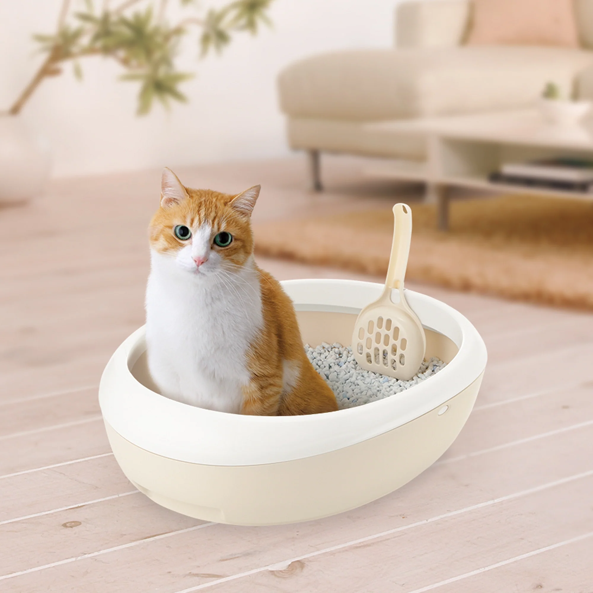 Richell PAW TRAX Top Open Cat Litter Pan - Image 6