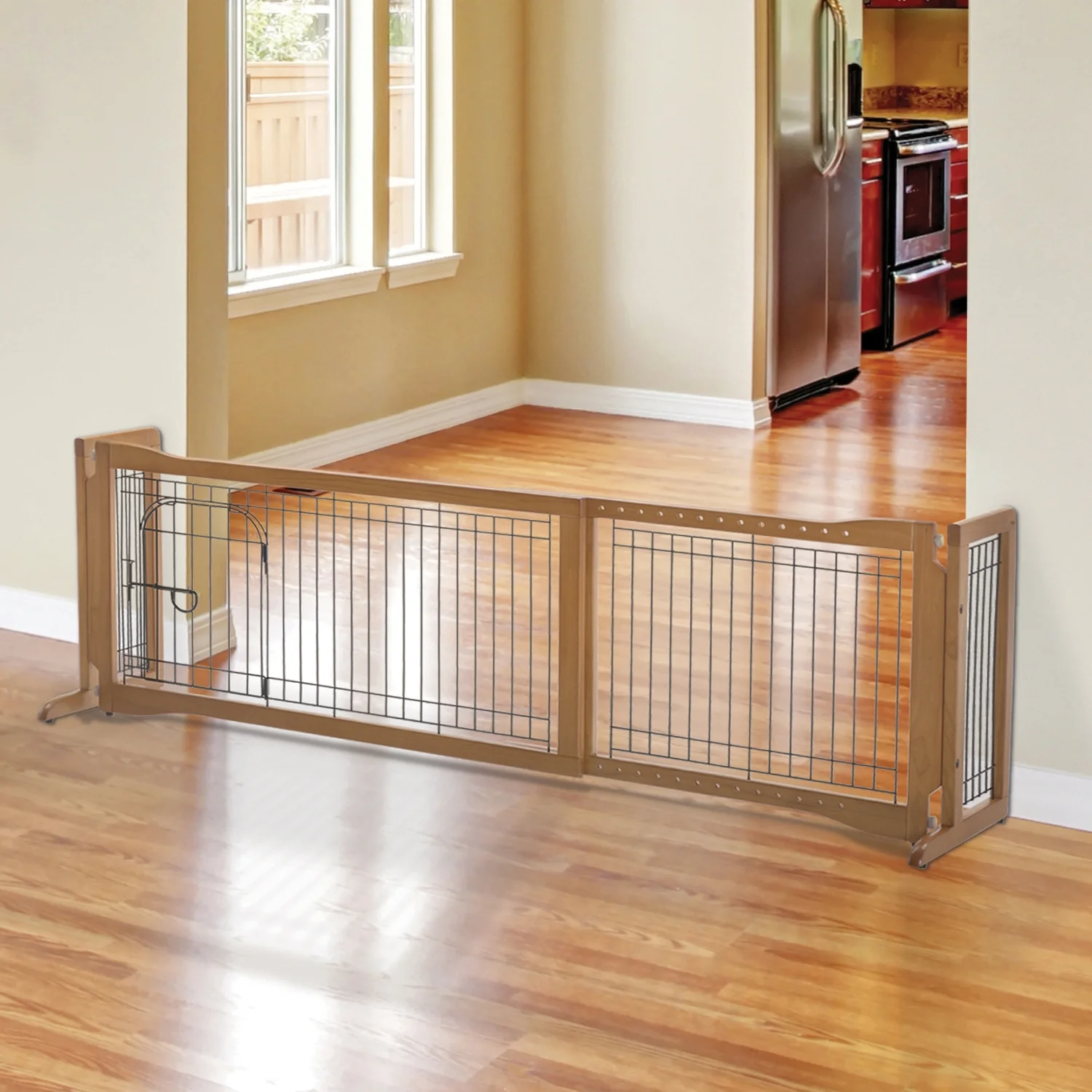 Richell Pet Sitter Freestanding Gate Plus - Image 4