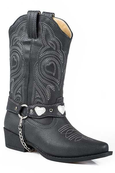 Roper Girls Kids Dale Narrow Toe Fashion Boot 12 - Image 7