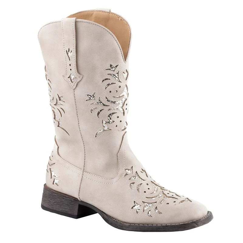 Roper Ladies Kennedy Underlay Boots - Image 3