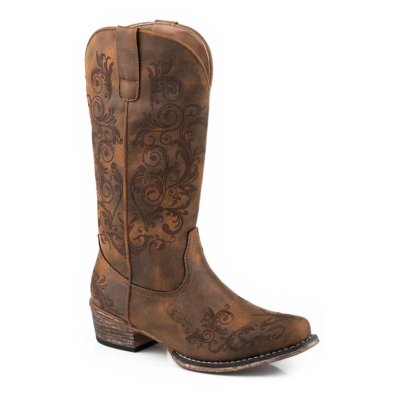 Roper Ladies Tall Stuff Snip Toe Boots - Image 4