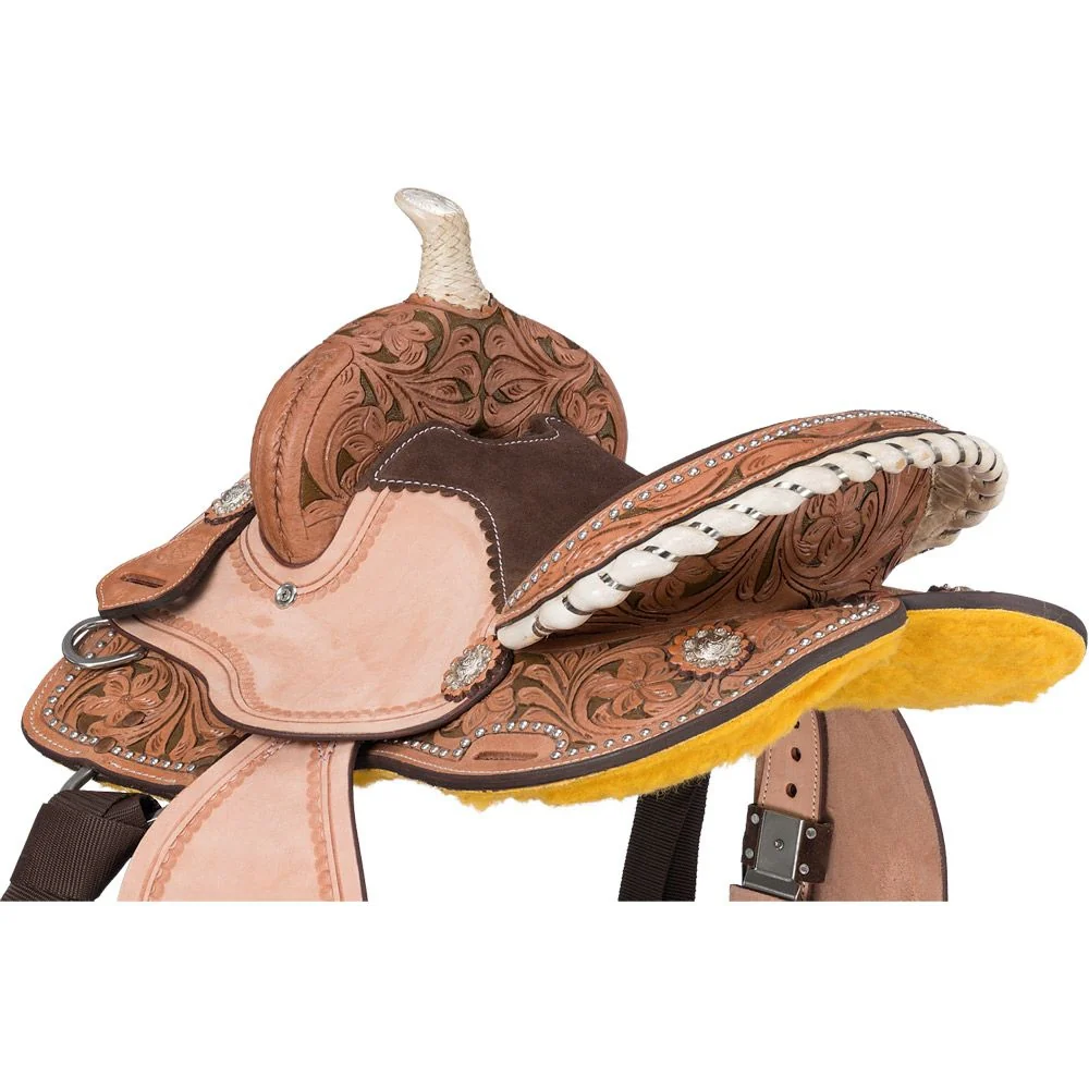 Royal King Pasadena Youth Barrel Saddle - Image 4