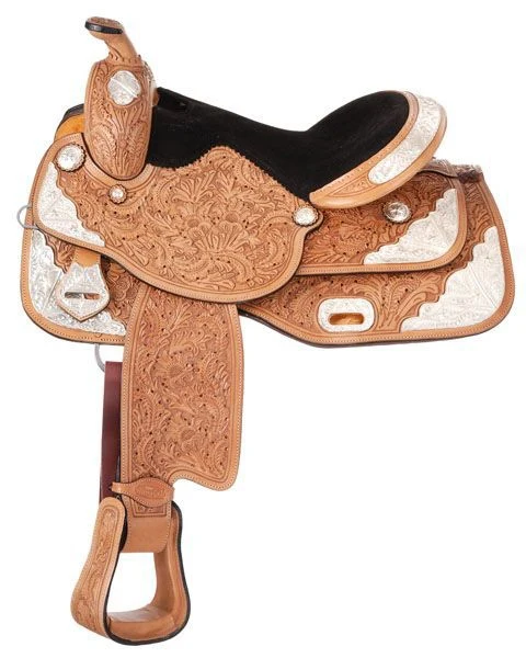 Royal Seven Oak Show Saddle Gaited Cross 15 Lt Oil - Image 3