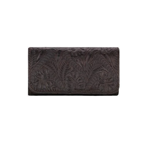 American West Ladies Tri-Fold Wallet