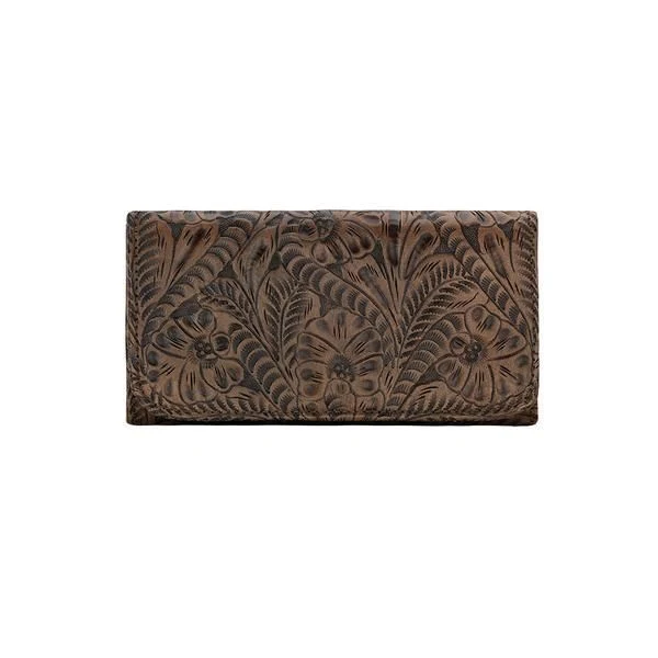 American West Ladies Tri-Fold Wallet - Image 2