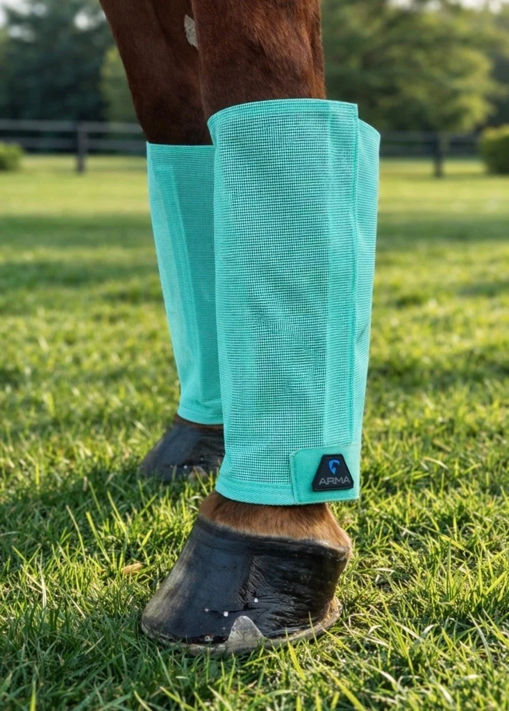 Shires Arma Mesh Fly Boots - Image 3