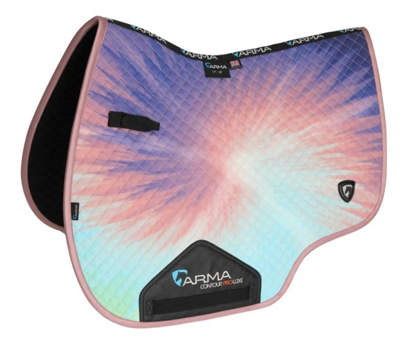 Shires Arma Tie Dye Saddle Pad - Image 3