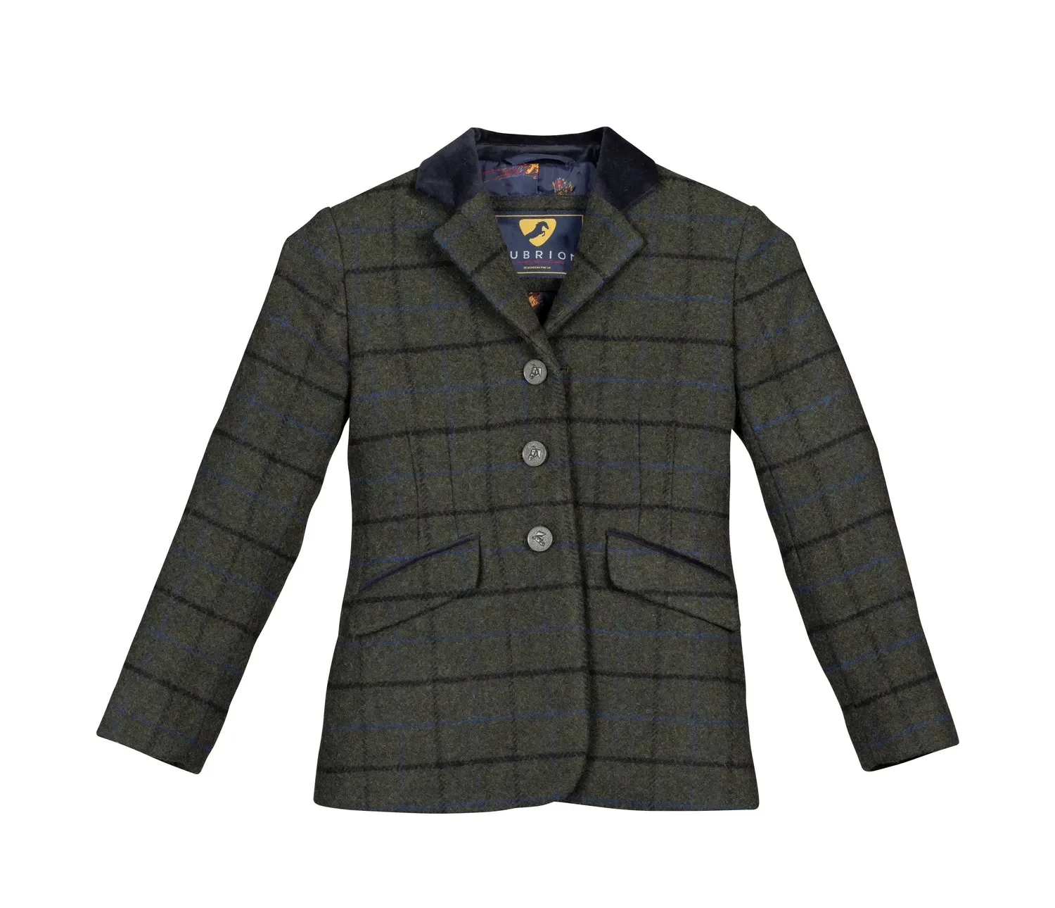 Shires Aubrion Kids Saratoga Tweed Jacket - Image 2