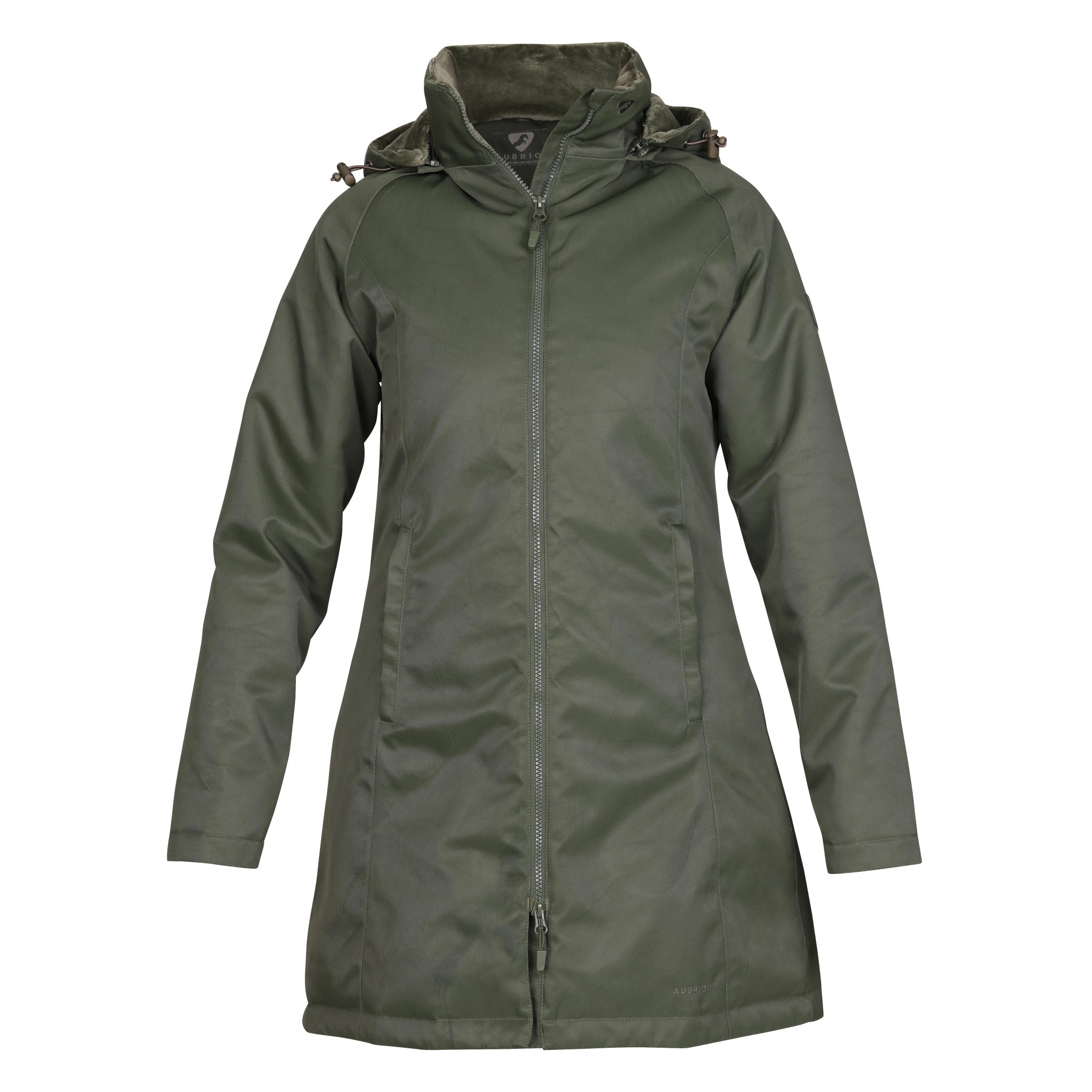 Shires Aubrion Ladies Halcyon Mid Length Waterproof Coat - Image 2