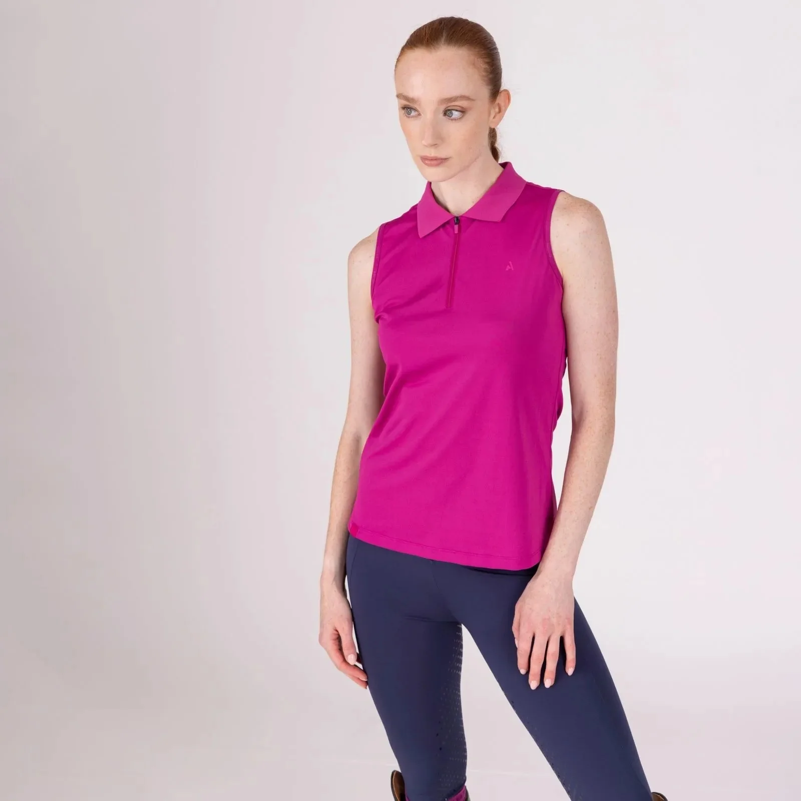 Shires Aubrion React Sleeveless Tech Polo - Image 3