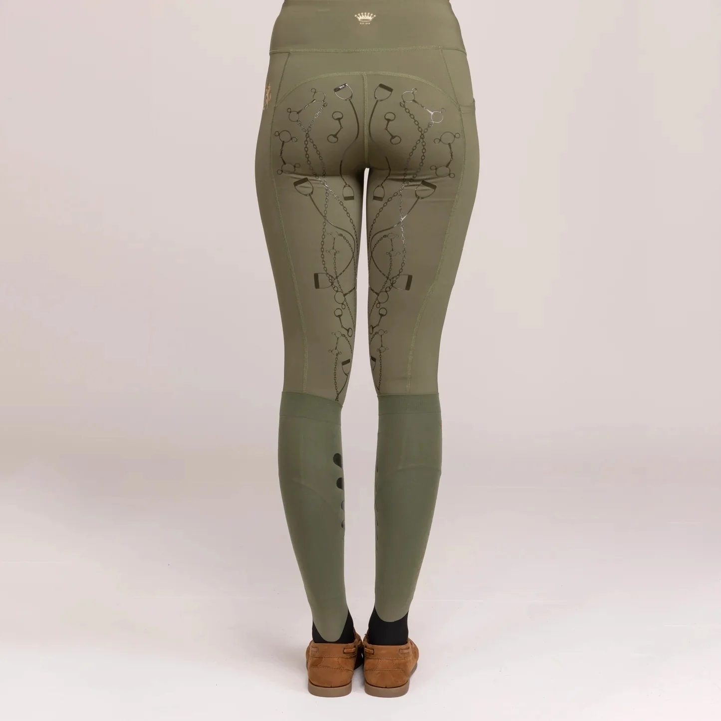Shires Aubrion Team Riding Tights - Image 4
