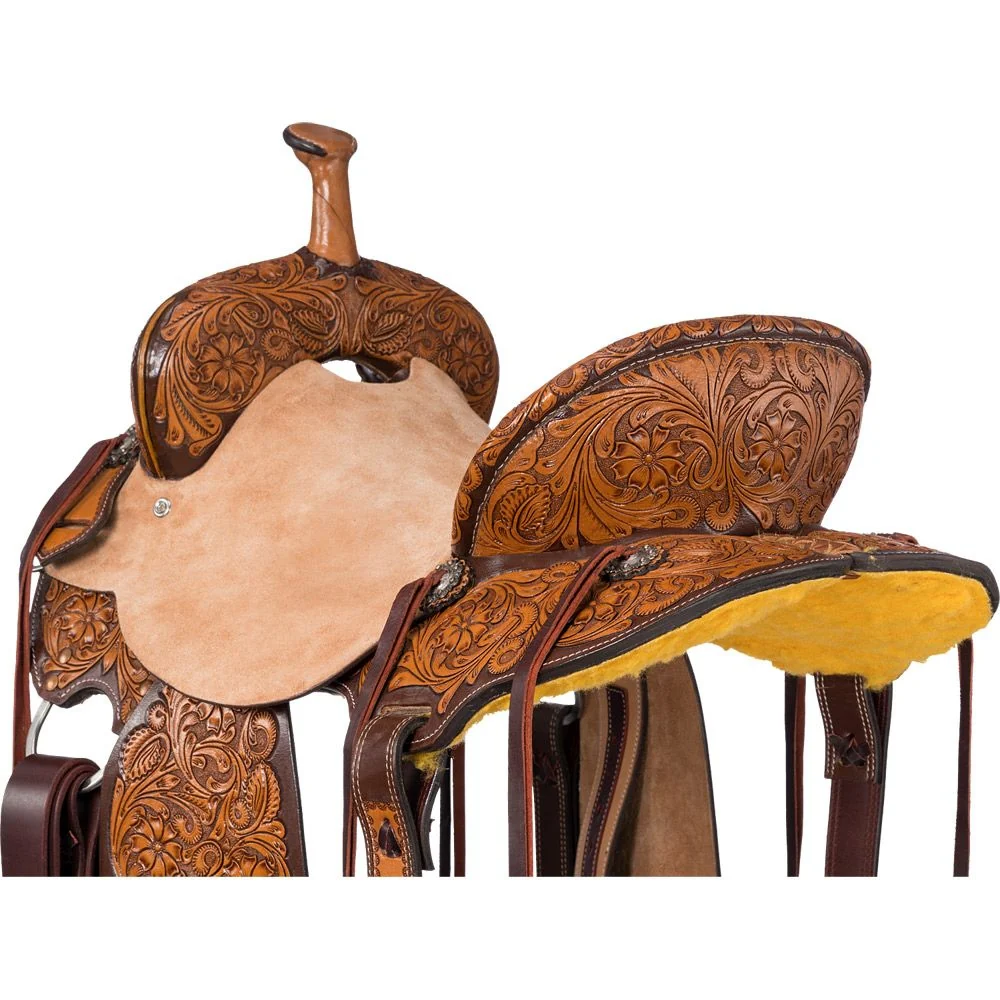 Silver Royal Billings Barrel Saddle - Image 4
