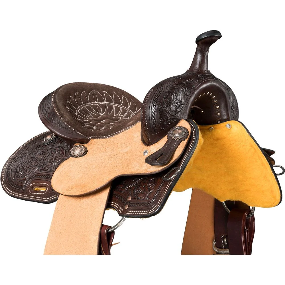 Silver Royal Youth Bear Creek Barrel/Trail Saddle - Image 3